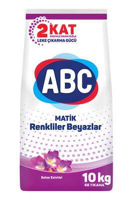 Abc Matik Toz Çamaşır Deterjanı 10 kg Bahar Esintisi