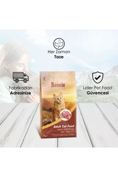 Bonnie Tavuklu Yetişkin Kedi Maması 10 KG - Thumbnail