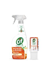 Cif Power And Shine Mutfak Sprey 750 ML + Ultra Serum Kapsül Mutfak Temizleyici 70 ML - Thumbnail