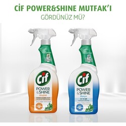 Cif Power Shine Cleanboost Sprey Temizleyici Banyo İçin Temizleyici ve Kireç Çözücü 750 ML - Thumbnail