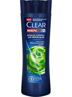 Clear Men Kepeğe Karşı Etkili Şampuan Günlük Arınma ve Ferahlık 350 ML