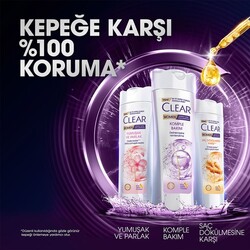 Clear Women Kepeğe Karşı Etkili Şampuan Komple Bakım 350 ML - Thumbnail