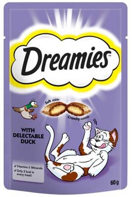 Dreamies - Dreamies Ördekli Kedi Ödül Bisküvisi 60 G