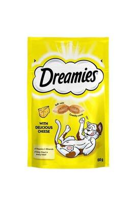 Dreamies - Dreamies Peynirli Kedi Ödül Mama 60G