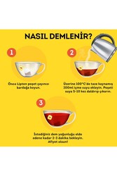 Lipton Yellow Label Siyah Süzen Bardak Poşet Çay 100 x 2 G - Thumbnail