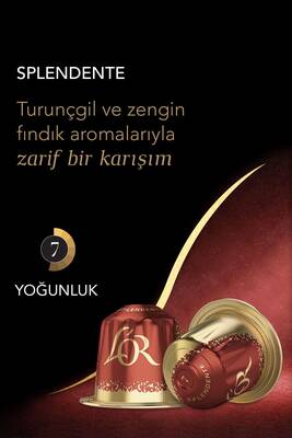 L'or Splendente Intensity 7 Nespresso Uyumlu Alüminyum Kapsül Kahve 10 Adet