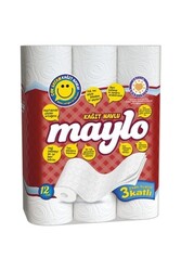 MAYLO - Maylo 3 Katlı Süper Kağıt Havlu 12'li