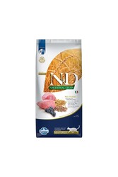 N&D - N&D Düşük Tahıllı Kuzu Etli ve Yaban Mersinli Kısırlaştırılmış Yetişkin Kedi Maması 10 KG