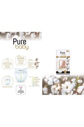 Pure Baby Organik Pamuklu Cırtlı Bez 4 Numara Maxi 78 Adet - Thumbnail