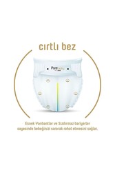 Pure Baby Organik Pamuklu Cırtlı Bez 6 Numara Xlarge 60 Adet - Thumbnail