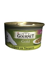 Gourmet - Purina Gourmet Tavşan ve Ciğerli Konserve Yetişkin Kedi Yaş Maması 85 G