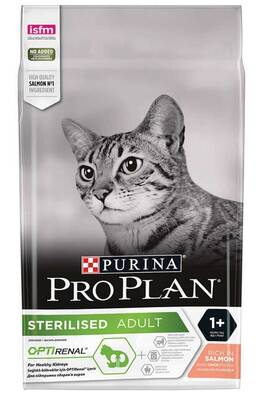 Pro plan - Purina Pro Plan Sterilised Somonlu Kısırlaştırılmış Yetişkin Kedi Maması 3 KG