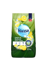 Rinso Limon ve Karbonat Renkliler ve Beyazlar için Toz Çamaşır Deterjanı 53 Yıkama 8 Kg - Thumbnail