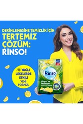 Rinso Limon ve Karbonat Renkliler ve Beyazlar için Toz Çamaşır Deterjanı 53 Yıkama 8 Kg - Thumbnail