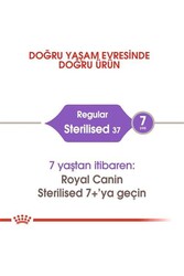 Royal Canin Sterilised 37 Kısırlaştırılmış Yetişkin Kedi Maması 10 KG - Thumbnail