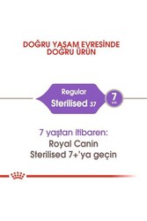 Royal Canin Sterilised 37 Kısırlaştırılmış Yetişkin Kedi Maması 2 KG - Thumbnail