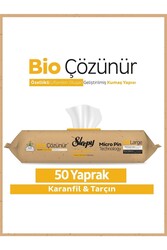 SLEEPY - Sleepy Bio Çözünür Karanfil ve Tarçın Yüzey Havlusu 50'li