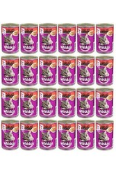 Whiskas - Whiskas Biftekli Konserve Yetişkin Kedi Maması 24 x 400 G