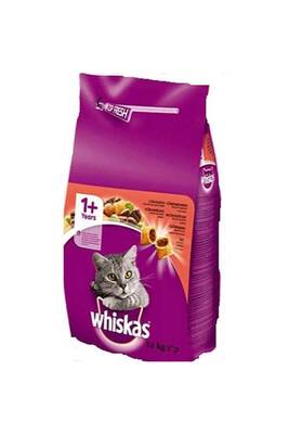 Whiskas - Whiskas Biftekli ve Havuçlu Yetişkin Kedi Maması 3800 G