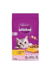 Whiskas - Whiskas Tavuklu ve Sebzeli Yetişkin Kedi Maması 3.8 Kg